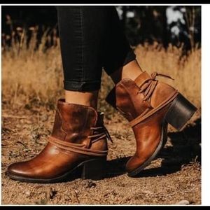 Freebird Casey Boots in Cognac